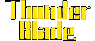 Thunder Blade logo for Amstrad CPC